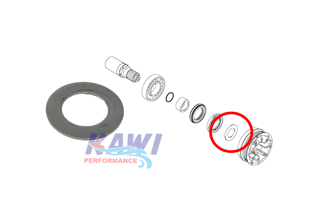 Kawasaki Steering/ Reverse Cable Clip - Kawi Performance