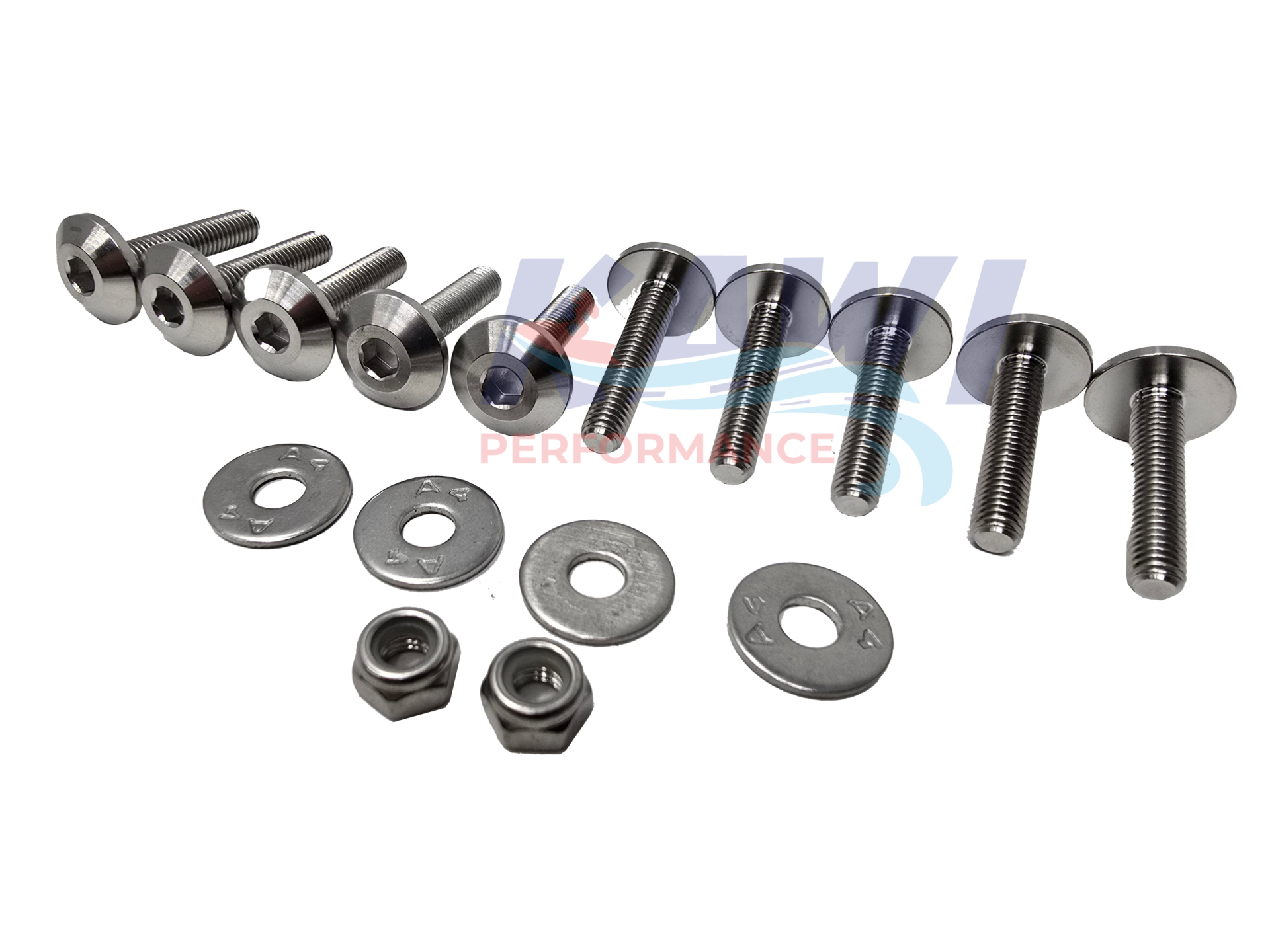Kawasaki Titanium Trim Bolts