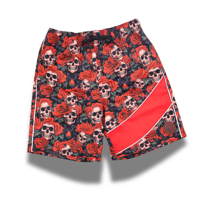 Uhane Men's Reflective Rash Guard Shirt And Swim Trunk Set - Image 4